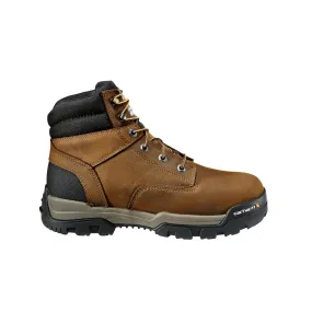 6" Ground Force Waterproof Soft Toe Boot Brown