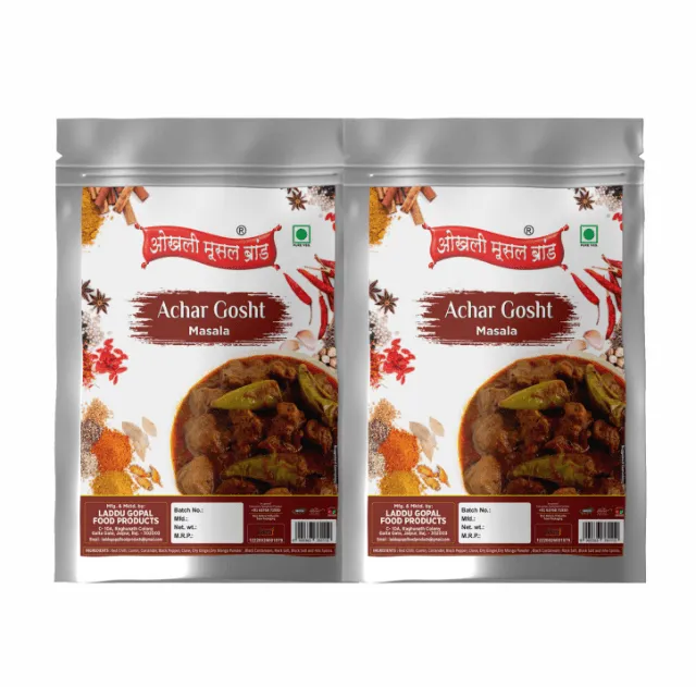 Achar gosht masala 300g (pack of 2x 150g) |OKHLI MUSAL BRAND