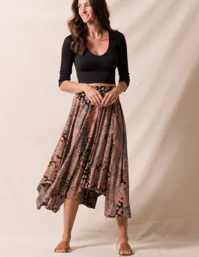 Arianna Hanky Hem Skirt