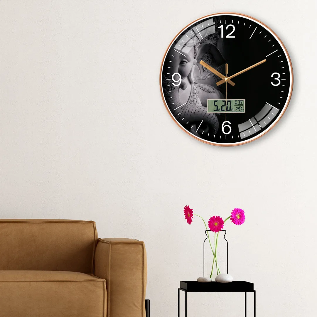 Beautiful ganesha wall clock