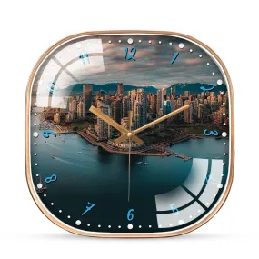 Beautiful View Of Vancouver Wall Clock