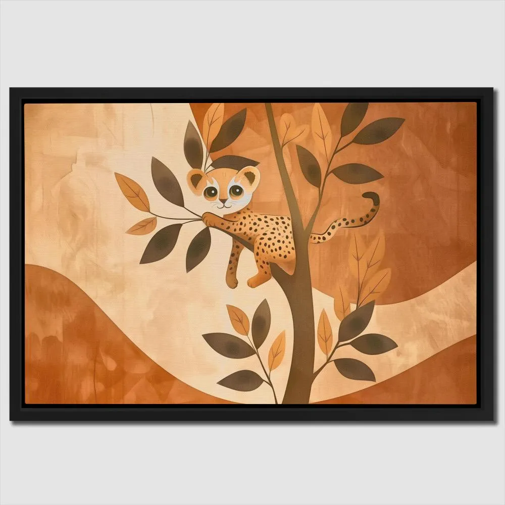 Cheetah in a Tree