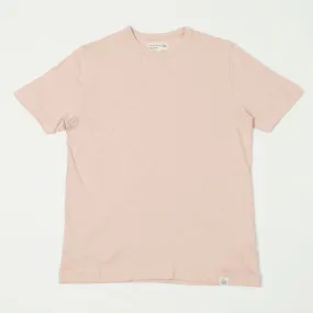 Merz b. Schwanen SCT04 Pima Slub Cotton Tee - Dusted Pink