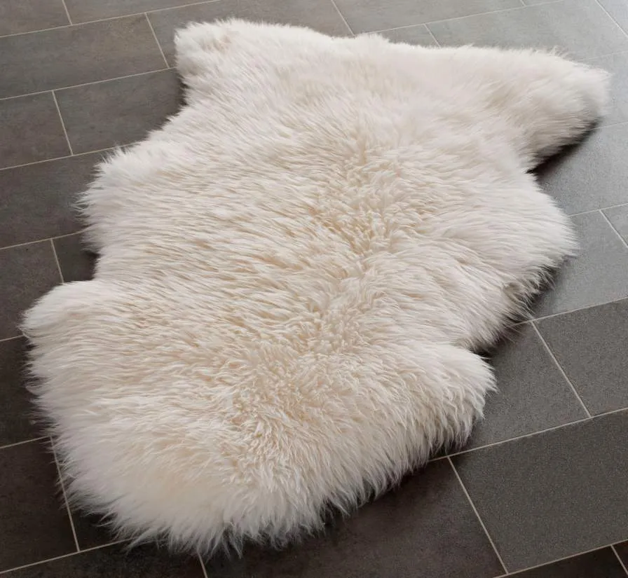 Premium Australian Lambskin Sheepskin Rug Soft Long , 90/105/125/190cm