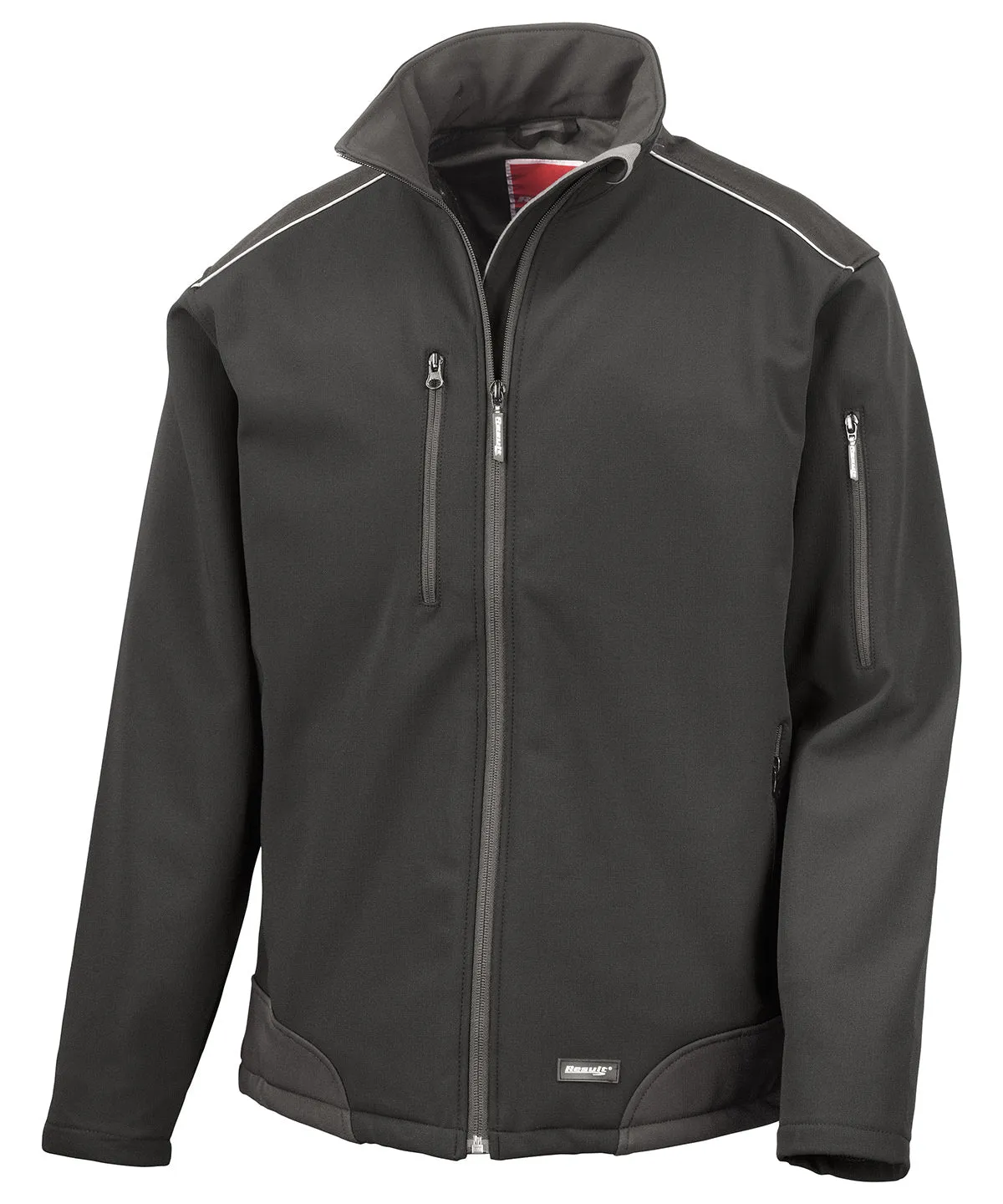 Result Men's Work-Guard Ripstop Softshell Site Jacket {R124A}